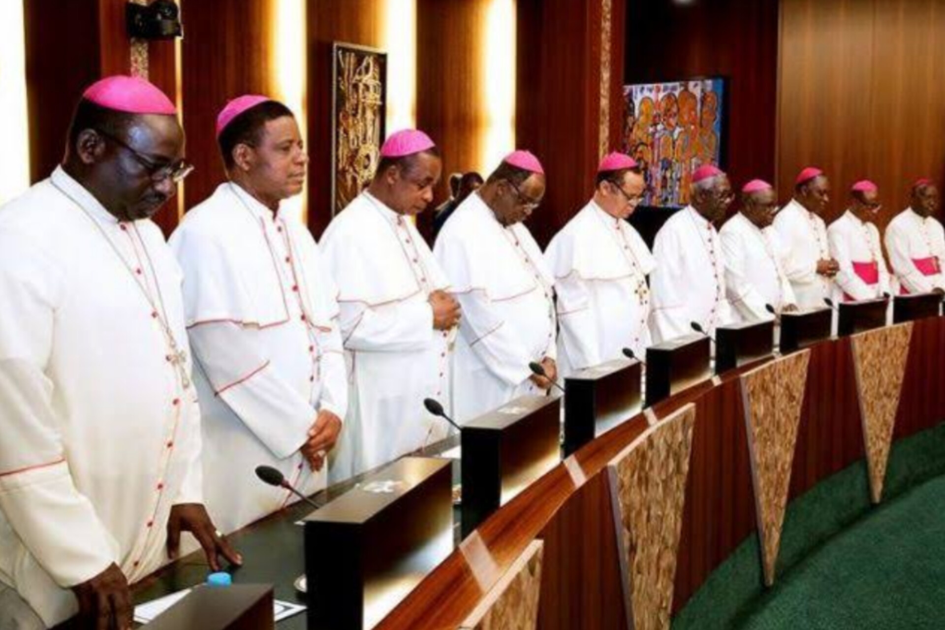 Terrorism: Catholic Bishops ask FG to probe withheld security responses; speak on Sharia Courts